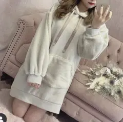 evelyn パーカーワンピ♡
