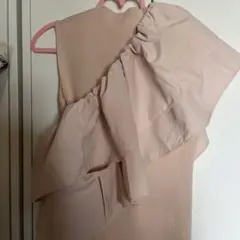 セルフォード フリル付きニットプルオーバー