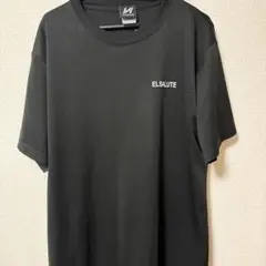 ELSALUTE ブラック シルバー Tシャツ L インターハイ BACKLOGO T-SHIRTS – BeeQuick