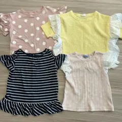 女の子 80サイズ 4枚セット