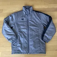 New Balance サッカー ウォーマー 上着 Lサイズ グレー