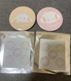 新品サンリオSanrio 10周年こぎみゅんシンプルトレーディング缶バッジ2個