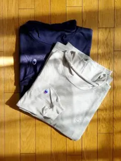 【Champion / チャンピオン】モックネック・長袖2枚セット