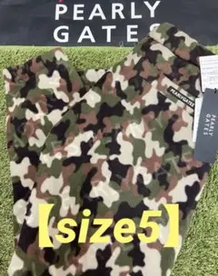 ¥33,000新品正規品【PG/size5】パーリーゲイツフリースジョガーパンツ