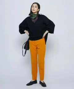 （H01533）MOGA モガ　バーグマンクロステーパードパンツ　3
