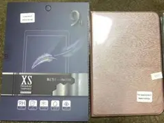 iPad mini 6/7 ローズゴールド　ガラスフィルムセット