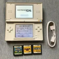 【¥3500スタート！】ニンテンドーDS Lite ホワイト 本体 TypeC