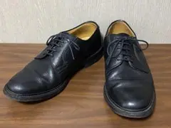 REGAL プレーントゥ シボ革 2509 25EE 革靴 黒 リーガル