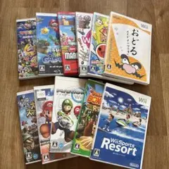 Wiiソフトセット １１本まとめ