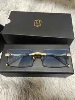 james oro リムレスサングラス