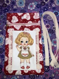 可愛いティキちゃんハンドメイドポシェット②