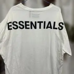 ESSENTIALS オーバーサイズTシャツ M ホワイト