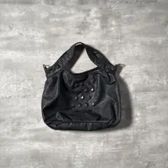 【00s_Archive】StudsLeather hand bag 平成Y2K
