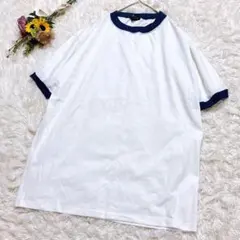 【Black Angel】Tシャツ　オーバーサイズ　ゆるだぼ　ホワイト　Ｌ