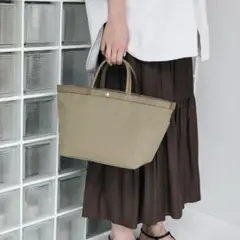 【美品】TOPKAPI ノーム　B5 トートバッグ グレージュ