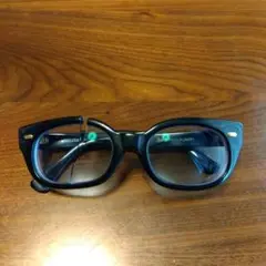 ジャンク品 部品取り用 EFFECTOR fuzz ブラック メガネ