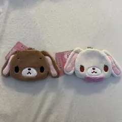 【最安値】シュガーバニーズ がま口 しろうさ くろうさ キャラがま