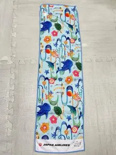 JAL 日本航空こども搭乗時ノベルティグッズ オリジナルクールタオル
