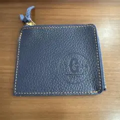 ジャイアンツ非売品　ネイビーレザー コインケース