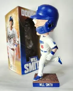 ドジャースWill Smithボブルヘッド人形(未開封) 最新ドジャースWill Smithボブルヘッド人形(未開封)