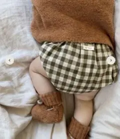 Organic zoo o-z Olive Gingham Shortie