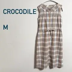 CROCODILE⭐︎クロコダイル⭐︎ノースリーブワンピース⭐︎チェック柄