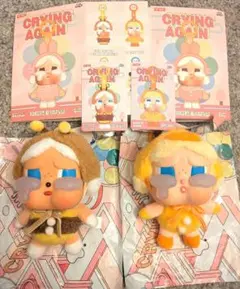 CRYBABY Crying Againシリーズ フェイスぬいぐるみ
