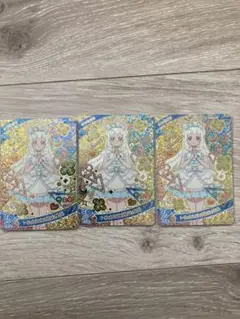 アイプリ プリンセス つむぎ シークレットフレンズ∞バズリウムピュアホワイト3枚