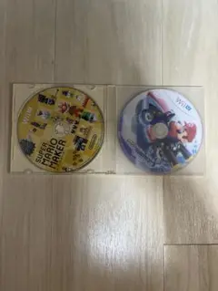Wii Uマリオメーカー Wii U マリオカート8(どちらもディスクのみ)