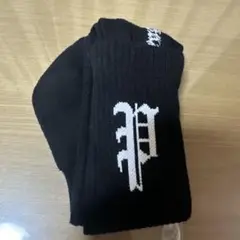 ファットランクの黒の靴下