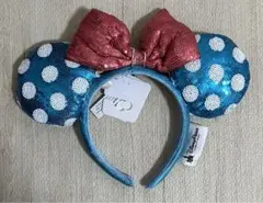 新品！ディズニー カチューシャ 海外 スパンコール