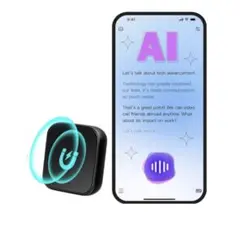 【2025年 980時間 64GB AI 録音機 ボイスレコーダー 小型 高感度