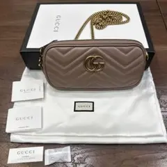グッチ GUCCI ショルダーバッグ GG マーモント レディース