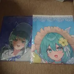 初音ミクシリーズ プラチナムザッカマルチクロス “初音ミク” ２点セット