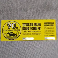 京阪「淀駅」高架化完成記念　記念入場券付きホルダー　JRA京都競馬場　非売品 m81157444606_1.jpg?1698064973