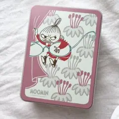 MOOMIN イラスト付き中型缶