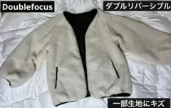 Doublefocus/ダブルフォーカス/ダブルリバーシブルボアブルゾン/M