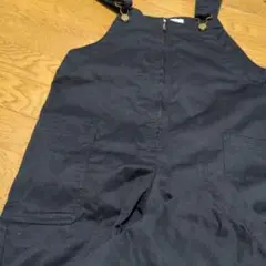 値下げ！GLOBAL WORK 黒 オーバーオール 150