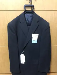 【新品】青山　ブラックスーツ　BE5　スラックス（2パンツ）股下約73㎝