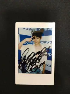 栞菜（有原栞菜）直筆サインチェキ