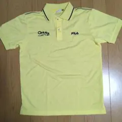 FILA Century 21 イエローポロシャツ　Mサイズ