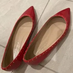 お値下げしました!新品未使用CORSO ROMA9 エナメルフラット