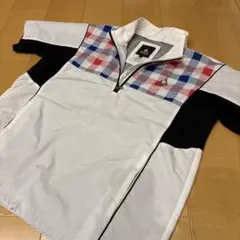 le coq sportif チェック柄 ハーフジップ メンズLLサイズ