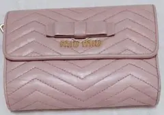miumiu☆折り財布