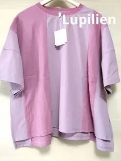 Lupilien ワッフルドッキング ワイドTシャツ F