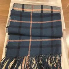 ポールスミス大判ウール混マフラー