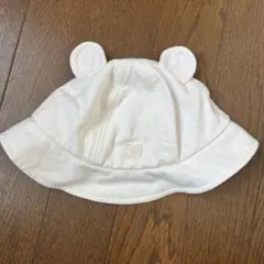 くま耳付き　ベビー帽子　赤ちゃんの城