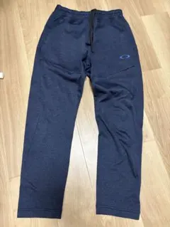 OAKLEY ネイビー ジャージパンツ MEDIUM