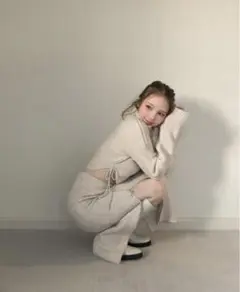 andmary/missi knit skirt