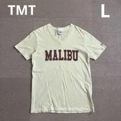 TMT MALIBU Tシャツ L 半袖 イエロー系 木村拓哉